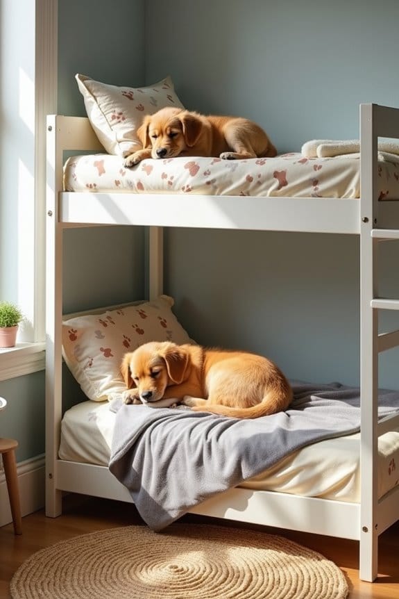 upgrading dog s sleeping arrangements