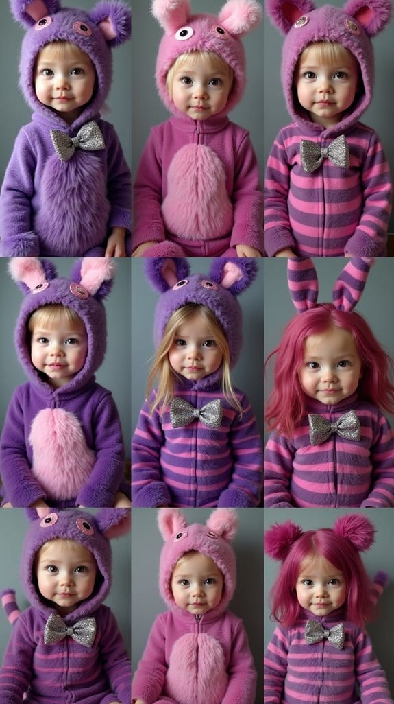 vibrant purple and pinks