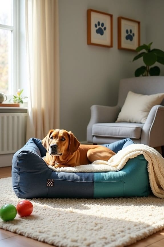 warm orthopedic dog bed