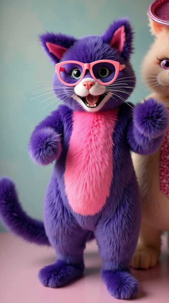 whimsical cheshire cat costume