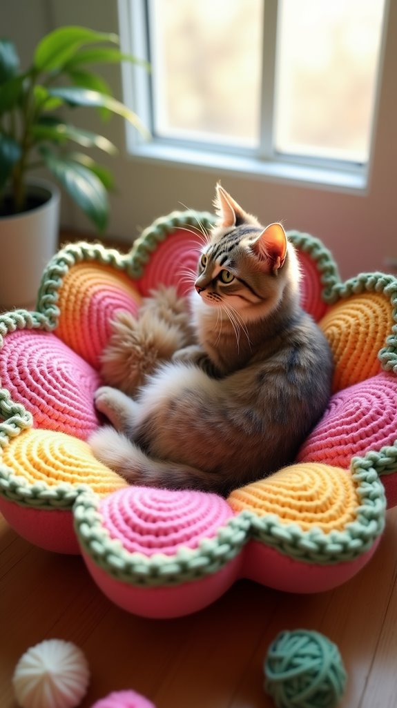 whimsical cozy cat sanctuary