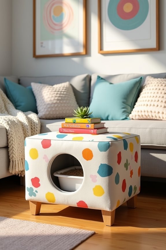 whimsical litter box furniture