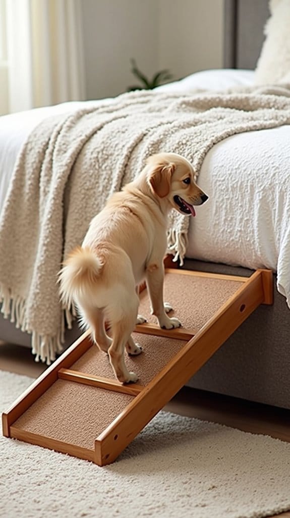 adjustable dog ramp features