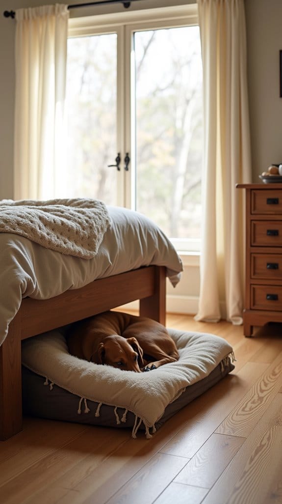 build a wooden dog frame