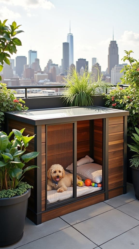 compact dog enclosure benefits