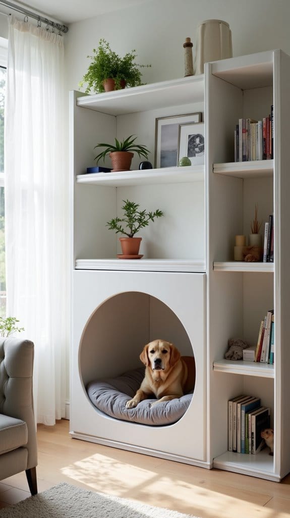 compact dog sleeping areas