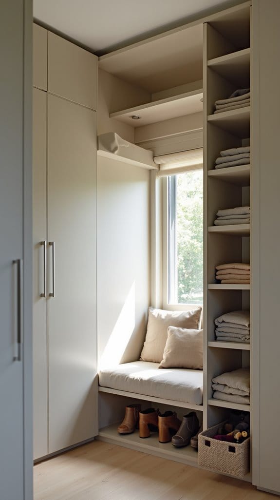 cozy closet dog retreat