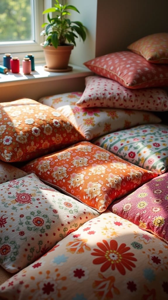 cozy quilted dog bed