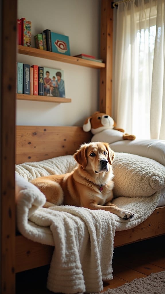 cozy reading nook creation