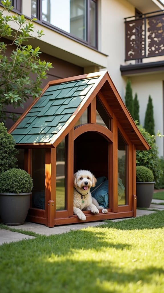 custom dog house design