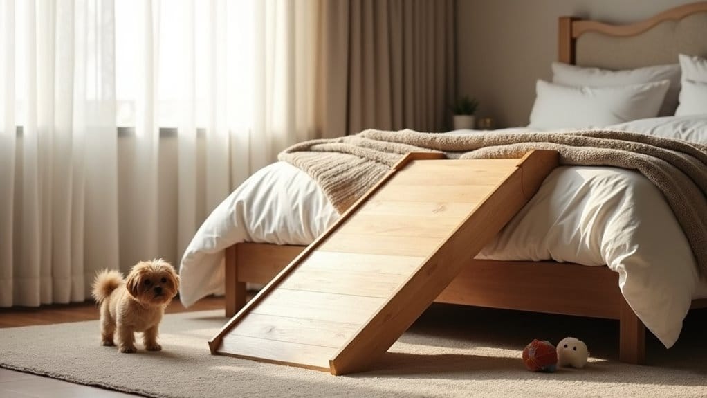 dog ramp bed designs