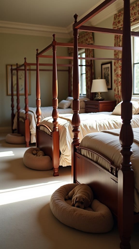 elegant pet friendly wooden beds