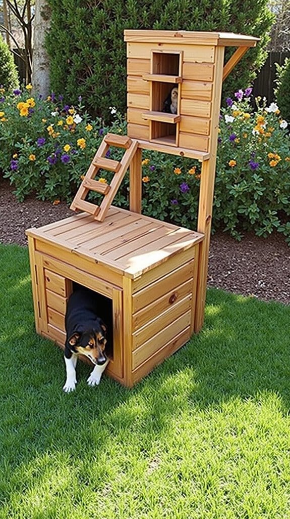 elevated dog house benefits