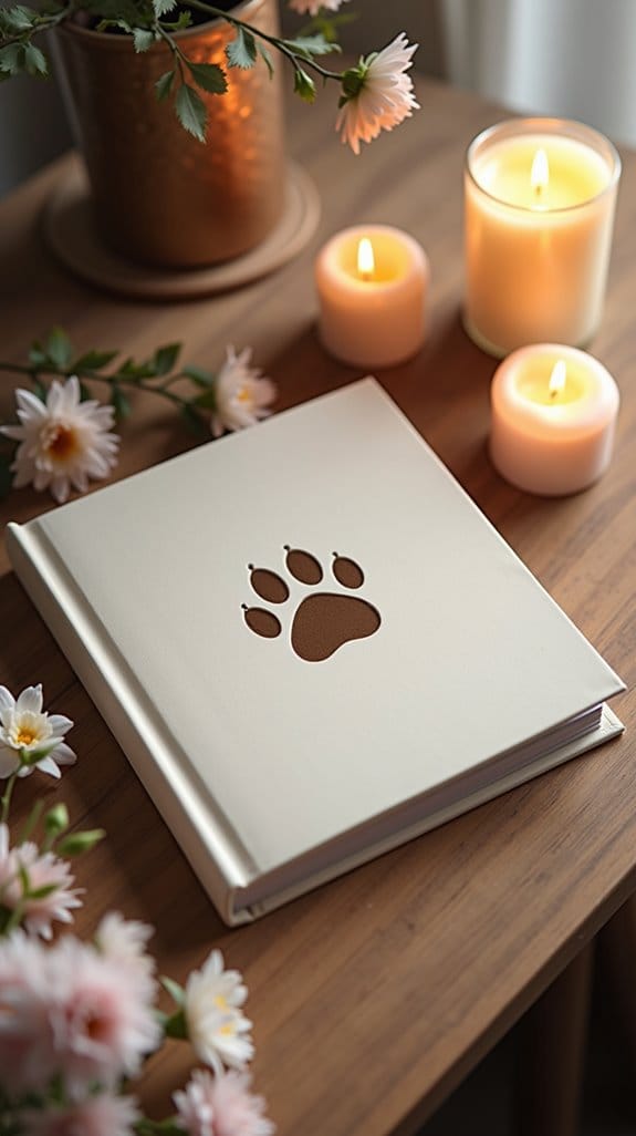 heartfelt pet photo book