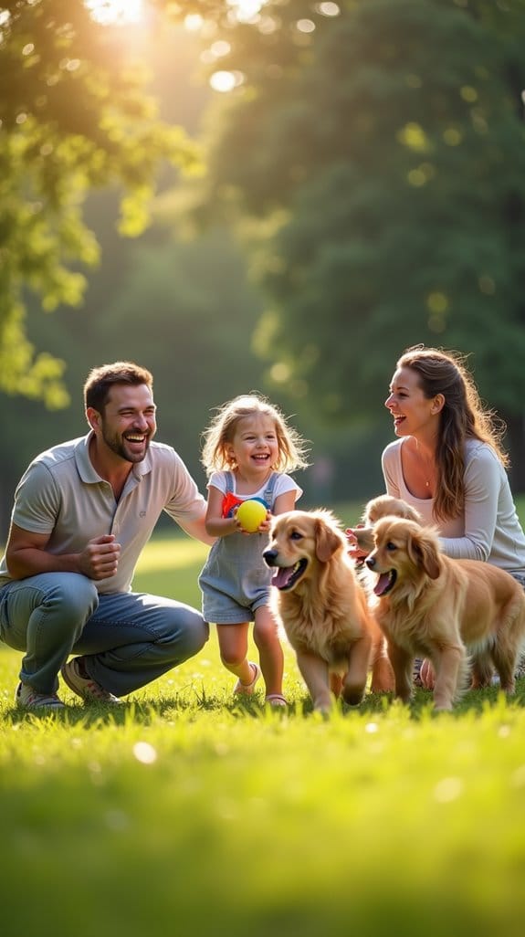 heartwarming family dog portraits