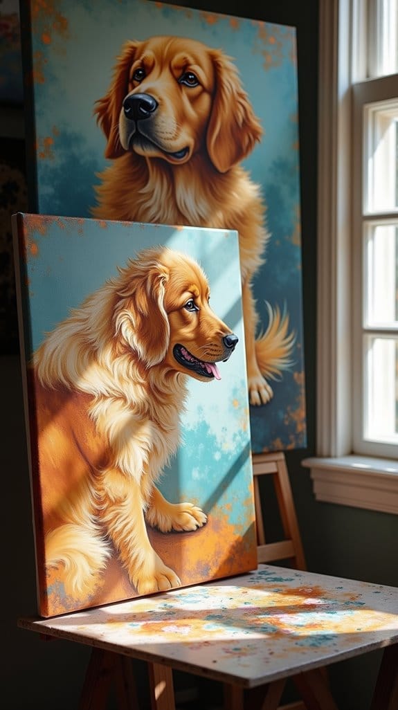 impressionism celebrates canine companionship