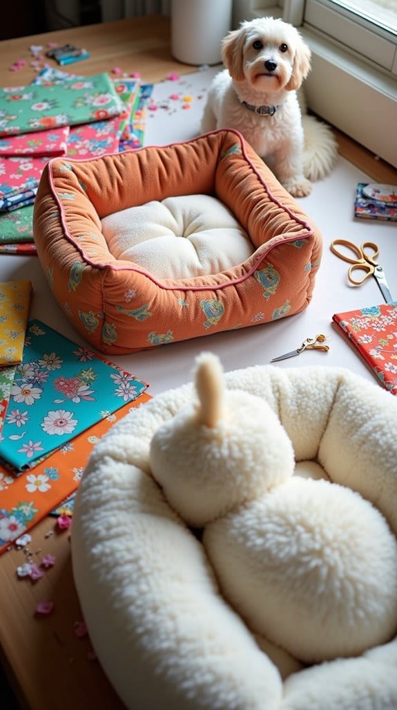 no sew dog bed ideas