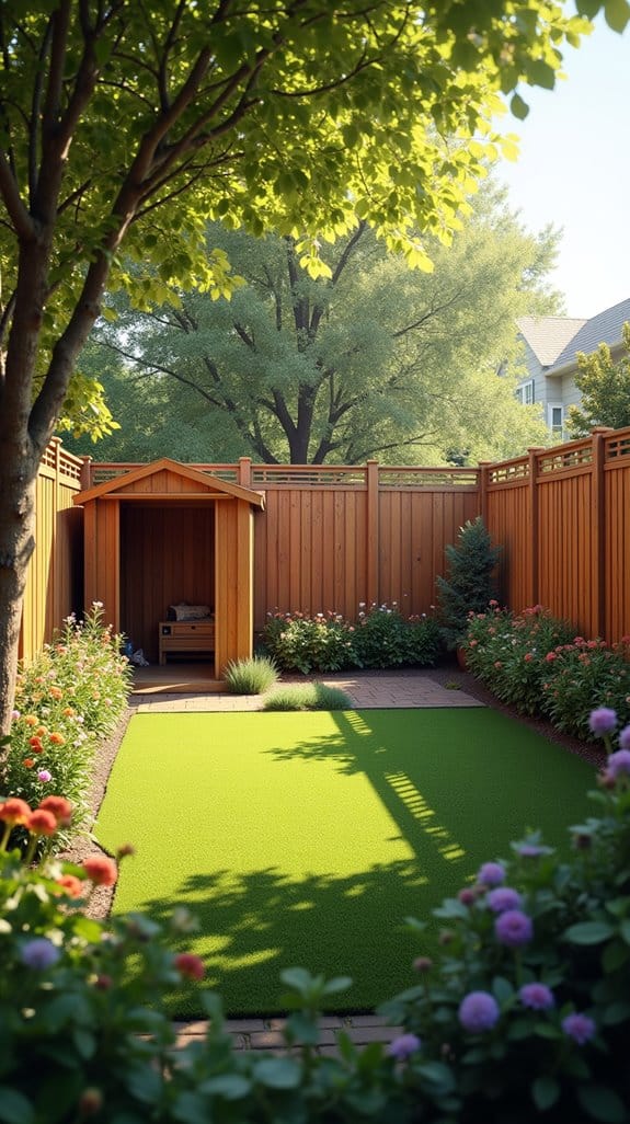 outdoor living with dogs