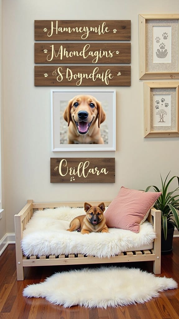 personalized signs for dogs