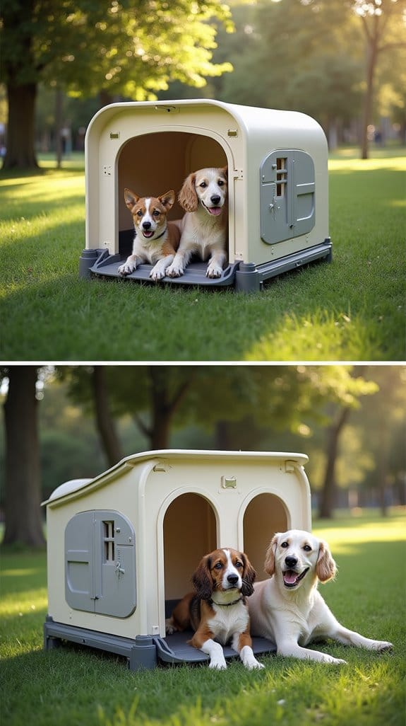 portable travel friendly dog houses
