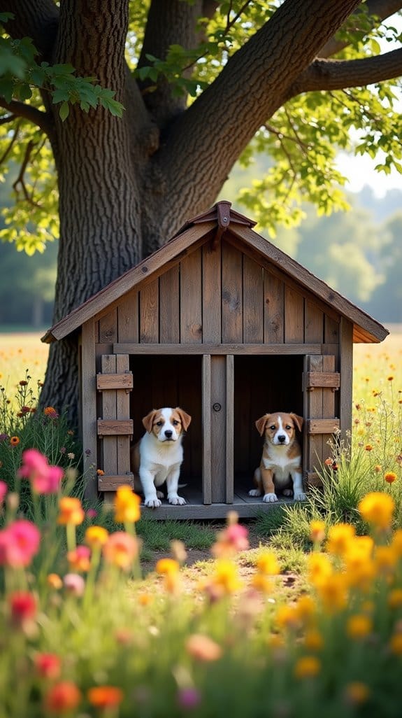 rustic charm for dogs
