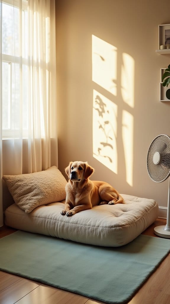 seasonal dog bed comfort