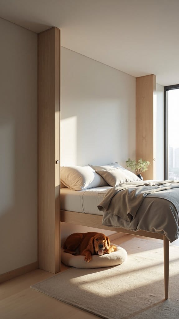 space saving dog beds