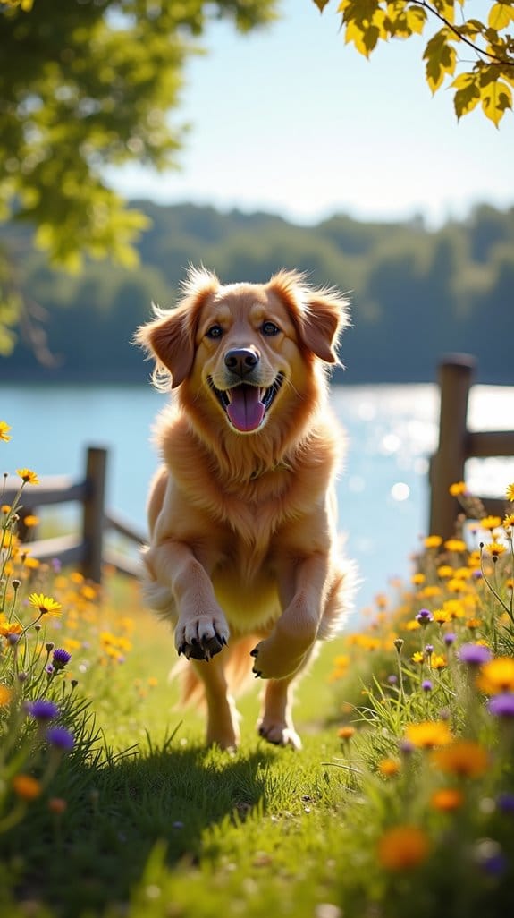 stunning outdoor dog photography
