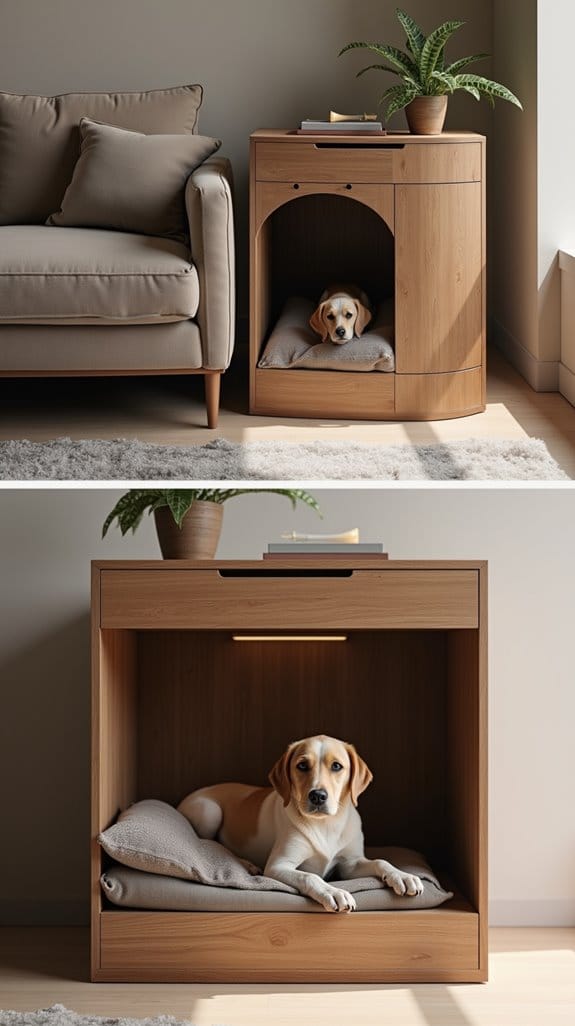 stylish multi functional dog furniture