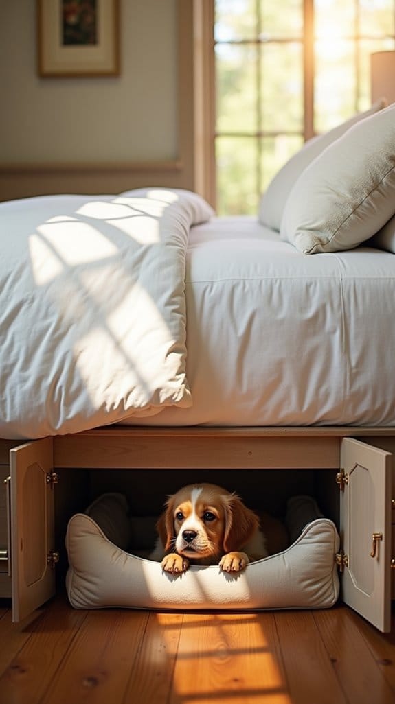 stylish space saving dog crates