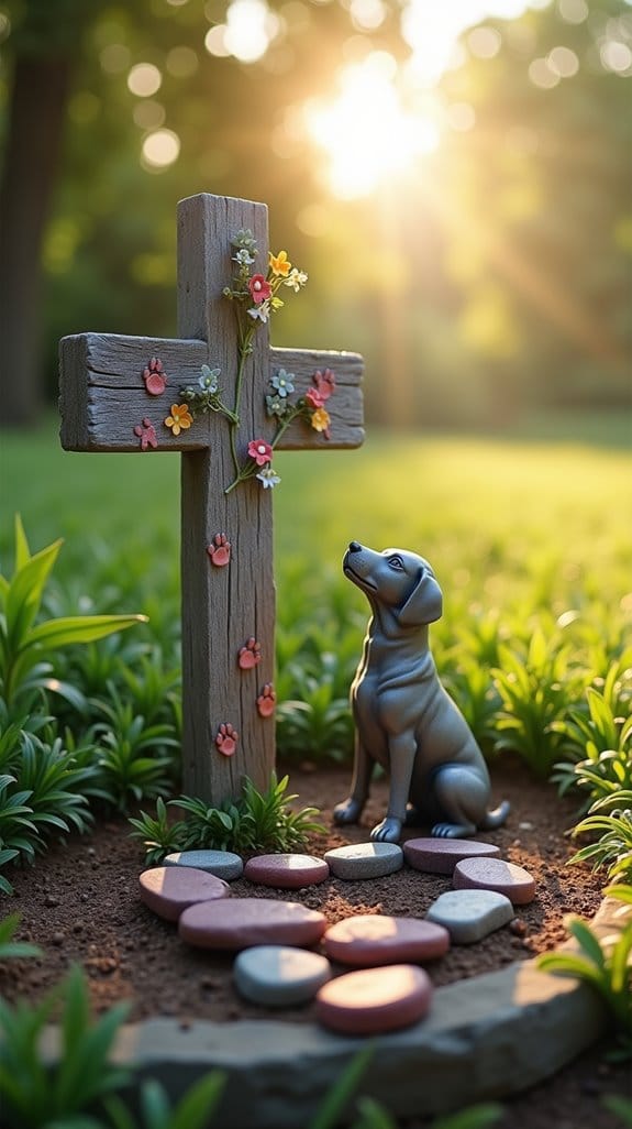 unique dog memorial ideas